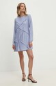 Answear.LAB sukienka 5080.IKK niebieski WZ24