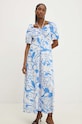 Answear Lab rochie din bumbac v3391.fh albastru WZ24