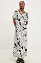 Answear Lab rochie din bumbac v3391.fh negru WZ24
