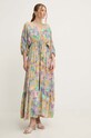 Answear Lab rochie de matase g28rm.wms multicolor WZ24