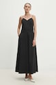 Answear Lab rochie d863.ims negru WZ24