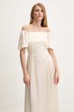 Сукня Answear.LAB d865.ims бежевий WZ24