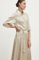 Answear Lab rochie bej d883.ims