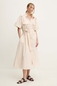 Сукня Answear.LAB b9228.ims бежевий WZ24