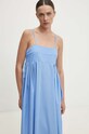 Answear Lab rochie din bumbac albastru 5098.IKK