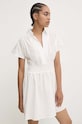 Bavlnené šaty Answear.LAB 4636.IKK biela WZ24