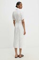 Îmbrăcăminte Answear Lab rochie din in w8617.ims alb