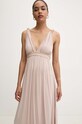 Answear.LAB sukienka NL233938.ums beżowy WZ24
