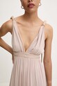 Answear.LAB sukienka NL233938.ums beżowy