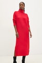 Šaty Answear.LAB LKD.230AUSTIA.ums červená WZ24