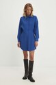 Îmbrăcăminte Answear Lab rochie 11075.TMS albastru