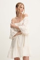 Одежда Хлопковое платье Answear.LAB NL245918..ums бежевый