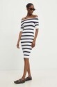 Answear Lab rochie DZ93422.hms alb WZ24
