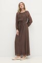 Answear.LAB sukienka d663265330.ims brązowy WW25