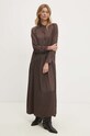 Answear Lab sukienka d913265330.ims brązowy WZ24