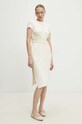 Платье Answear.LAB 5022.ijs бежевый WZ24