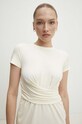 Платье Answear.LAB 5022.ijs бежевый