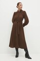 Šaty Answear.LAB 23138yr.FKK hnědá WZ24