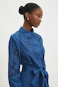 Answear.LAB vestito in cotone blu navy v3415.fkk