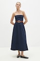 Answear Lab rochie din denim 32018.TLK bleumarin WZ24