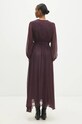 Ruházat Answear Lab ruha d34240300.ims burgundia