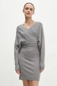 Šaty Answear.LAB 5147.IKK šedá WZ24