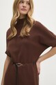 Answear Lab sukienka brązowy 5290.IKK