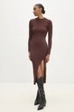 Сукня Answear.LAB 65016.hos коричневий WZ24