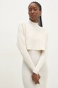 Платье и свитер Answear.LAB бежевый MG58978AB.hlk