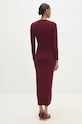 Oblečení Šaty Answear.LAB 1251.tos burgundské