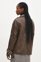Ρούχα Δερμάτινο μπουφάν Answear.LAB s6658.ILK καφέ