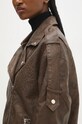 Δερμάτινο μπουφάν Answear.LAB s6658.ILK καφέ
