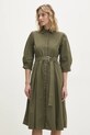 Bavlněné šaty Answear.LAB sng.29.tos zelená WZ24