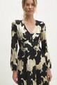 Льняное платье Answear.LAB чёрный mj29139.FLK