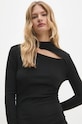 Answear Lab rochie negru 5138.ilk