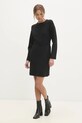 Платье с шерстью Answear.LAB CH1759.HLK чёрный WW25