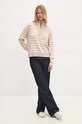 Answear Lab sweter LK.162JOTTIEB.ums beżowy WZ24