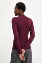 Kašmírový sveter Answear.LAB burgundské wf2407.2.FKK
