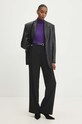 Kašmírový svetr Answear.LAB wf2408.1.FKK fialová WZ24