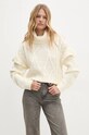 Answear Lab sweter beżowy LK.230CINDY.ums