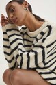 Answear.LAB sweter z wełną WF5224.ums beżowy WZ24