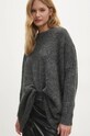 Answear Lab pulover de lana negru SP4204.ums