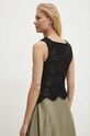Одяг Бавовняна жилетка Answear.LAB 3646.TJS чорний