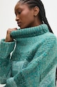 Vlnený sveter Answear.LAB zelená NL246557.ums