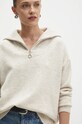 Светр з вовною Answear.LAB бежевий 21745.tms