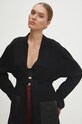 Πλεκτή ζακέτα Answear.LAB BV05393.HLK μαύρο