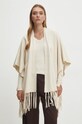 Pončo Answear.LAB M1796.HLK béžová WZ24