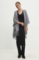 Answear Lab poncho M1796.HLK grigio WZ24