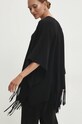 Odzież Answear Lab poncho M1796.HLK czarny