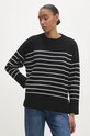Answear Lab pulover subtiri negru r.2302.flk